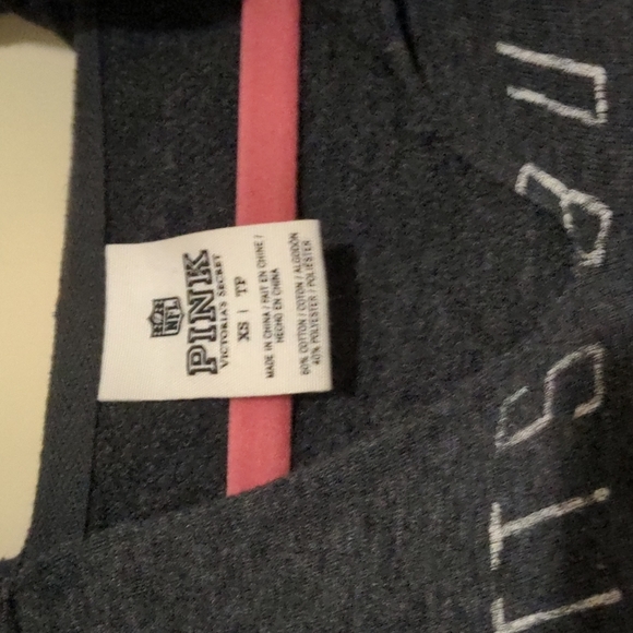 Pittsburgh Steelers Pink Victoria Secret Hoodie - Picture 2 of 4